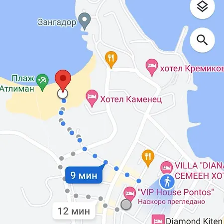Gæstehus Diana Self Check-in Kiten (Burgas)